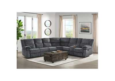 Lawrence Sectional Left Hand Facing Sofa In Slate