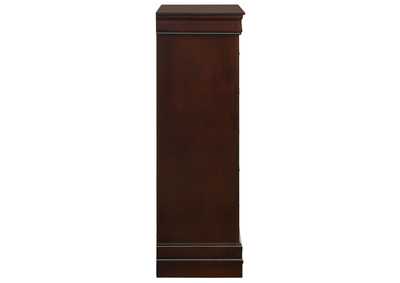 Image for Louis Philippe 5-Drawer Chest in Cherry