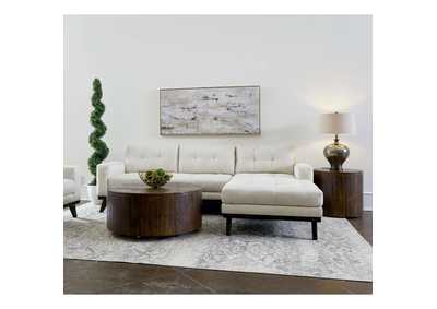 Image for Magnum 2 Piece Sectional With Right Hand Facing Chaise And Left Hand Facing Loveseat In Sarajevo Ivory