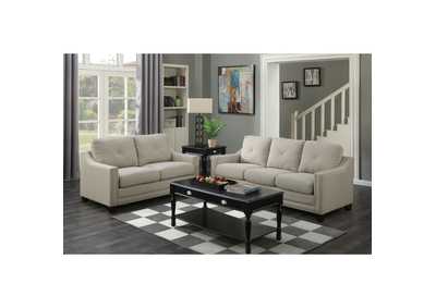 Image for Malone 6651 63 Loveseat Heirloom Taupe
