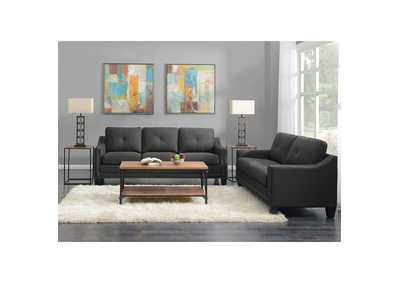 Image for Malone 6651 Loveseat 72 Heirloom Charcoal