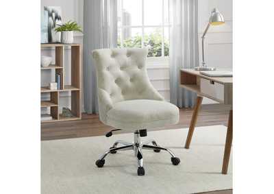 Image for Maria Office Chair In Natural Fabric