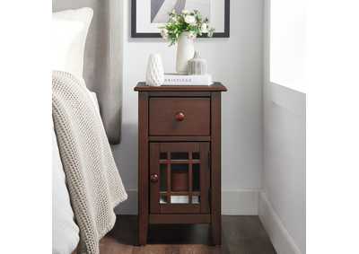 Image for Marty Side Table With Power Port USB In Espresso 3A