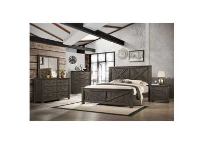 Image for Maverick Queen Bed Grey