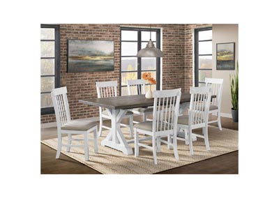 Image for Millport Dining Table In Weathered Pine White