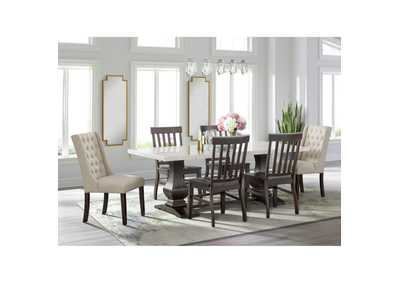 Image for Monticello Captains Side Chair Dark 2 Per Pack