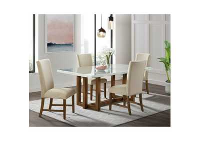 Image for Morris 5 Piece Dining Set In Espresso - Table And Four Chairs