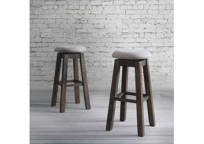 Image for Morrison 30 Bar Stool With Swivel With Fabric Seat 3A 2 Per Carton