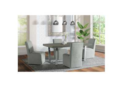 Image for Nadia Dining 5 Piece Set - Table Four Arm Chairs