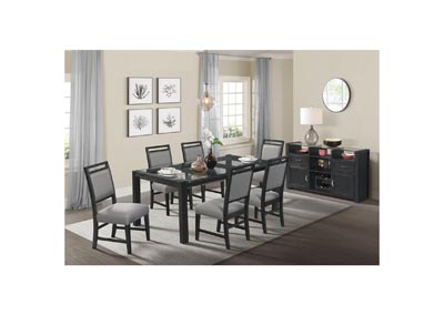 Image for Natalie Dining Table In Black Acacia