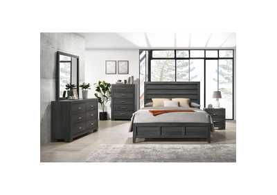 Image for Norvin Full Bed In Dark Grey