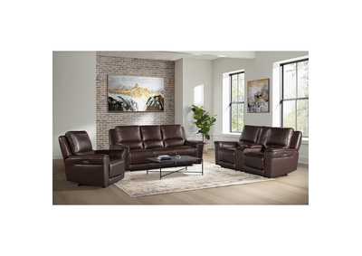 Image for Pantera Power Motion Recliner In Palais Dark Brown