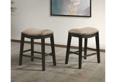 Image for Parkside 24 Counter Stool - Linen - Dark Wash