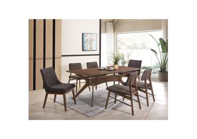 Image for Razor Dining Arm Chair Walnut - Fg22616 - 20 Espresso 2 Per Pack