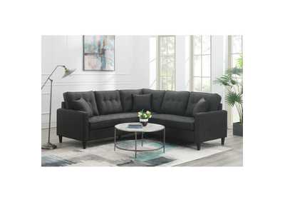 Image for Rockford Right Hand Facing Loveseat With 1 Pillow Heirloom Charcoal