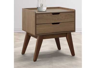 Image for Sade 2 Drawer Nightstand In Walnut