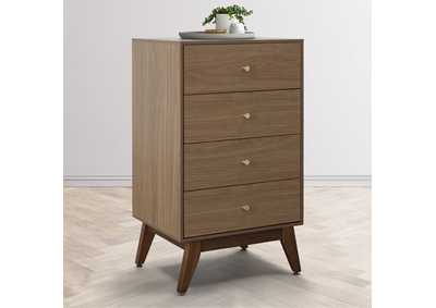 Image for Sade 4 Drawer Chest In Walnut