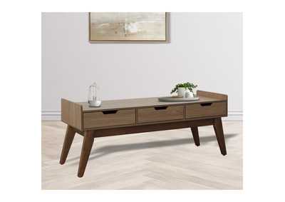 Image for Sade Bench In Walnut