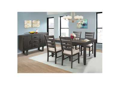 Image for Sawyer 5 Piece Dining Set - Table 4 Side Chairs