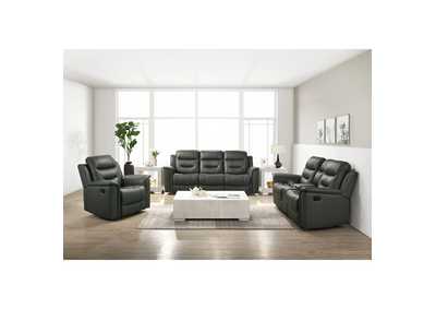 Image for Seville Motion Recliner In Aviarah Dark Grey