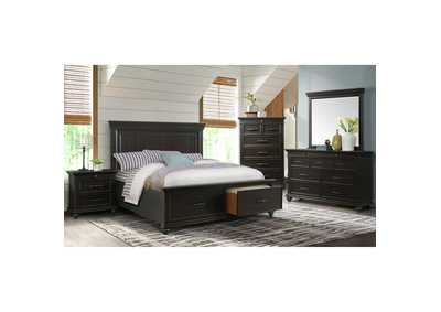 Image for Slater King Bed Black