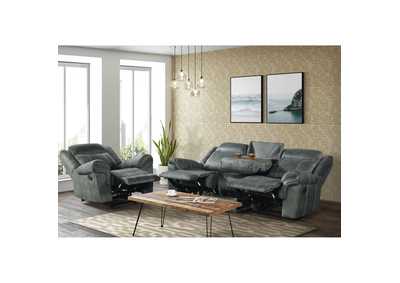 Image for Sorrento Glider Recliner In Fb367 Charcoal