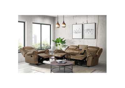 Image for Sorrento Glider Recliner In T101 Brown