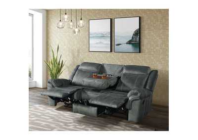 Image for Sorrento Motion Sofa With Dropdown In Fb367 Charcoal