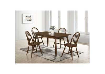 Image for Sparrow Dining Table With 12 Inch Leaf Walnut Cherry 3A
