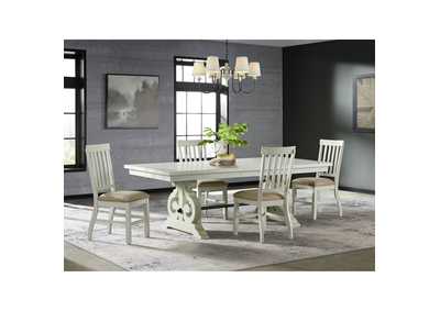 Image for Stone Dining Table In White