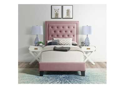Image for Tiffany Twin Bed In Broadway Blush