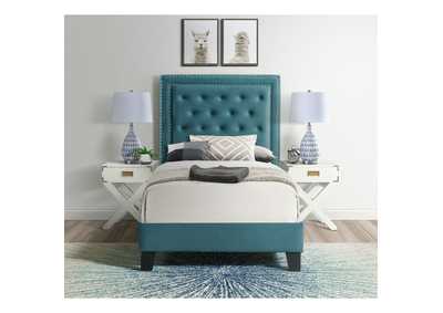 Image for Tiffany Twin Bed In Broadway Marine Blue