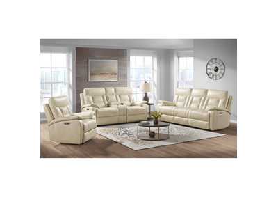 Image for Trinidad Power Recliner With Power Motion Head Recliner In Pebble Cream