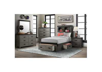 Image for Wade Youth Twin Platform Storage Bed