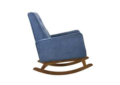 Image for Marius Rocker Chair in Blue