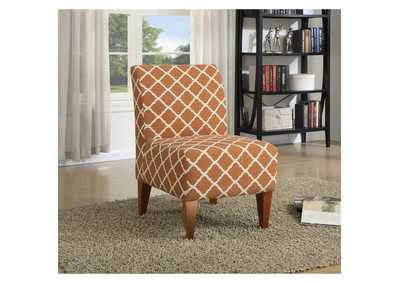 Scarlett Slipper Chair - Orange L1386 - 3