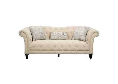 Image for Twain Sofa with French Script Pillows