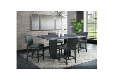 Image for Valentino Complete Counter Table Grey Marble