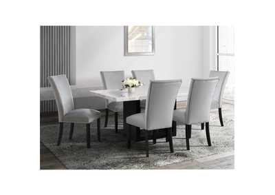 Image for Valentino White Dining Table