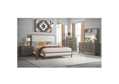 Image for Versailles Contemporary 5 - Drawer Chest In Grey
