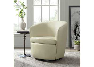 Image for Vito Swivel Chair In Pebble Cream