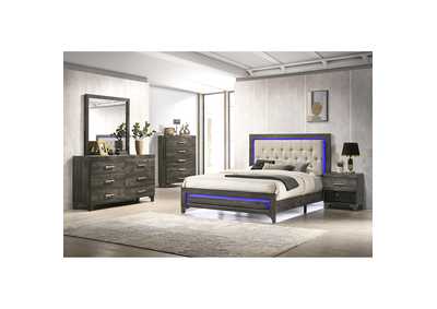 Image for Zendaya 5 - Drawer Chest In Grey