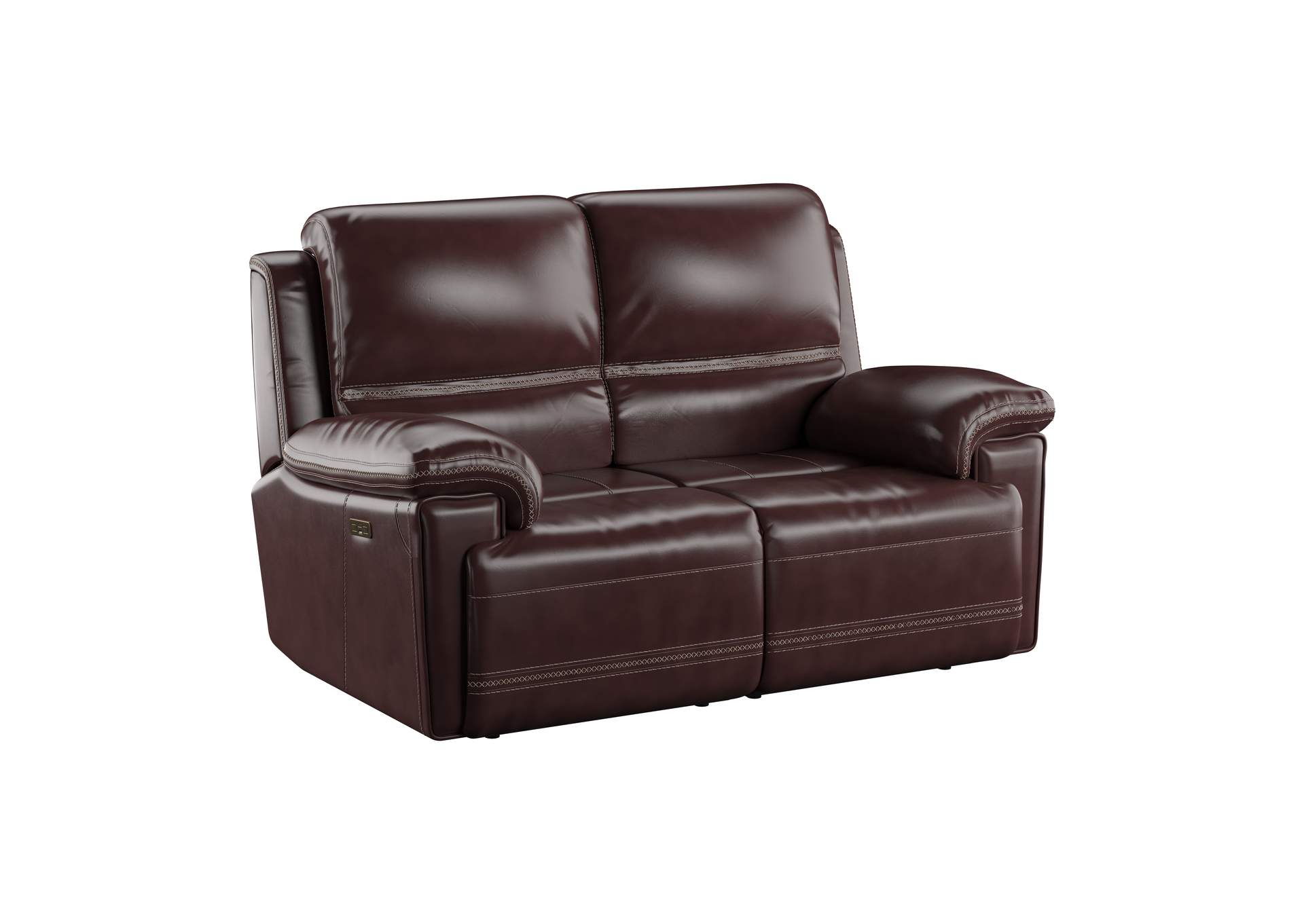 Bernard Dual Power Loveseat And Headrest,Emerald Home Furnishings