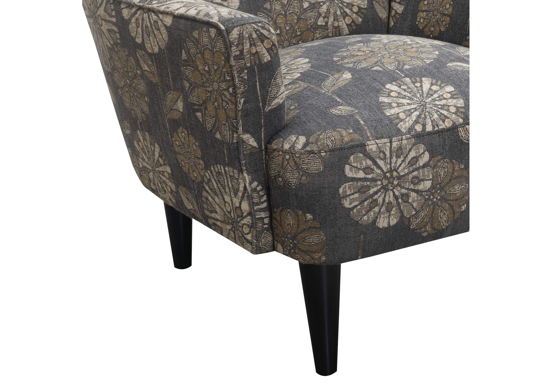 Flower Power Accent Chair,Emerald Home Furnishings