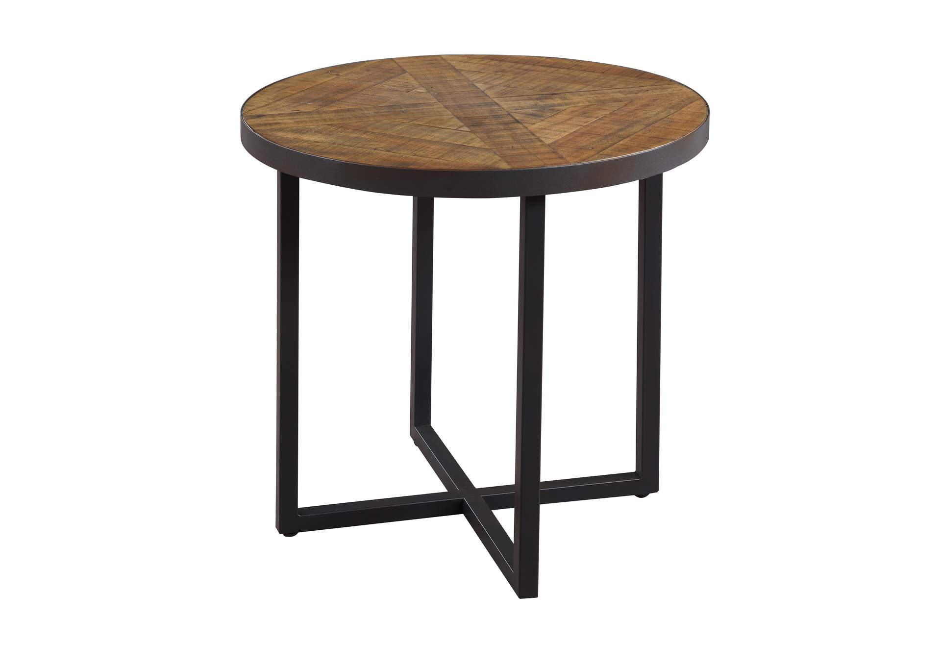 Denton Round End Table,Emerald Home Furnishings