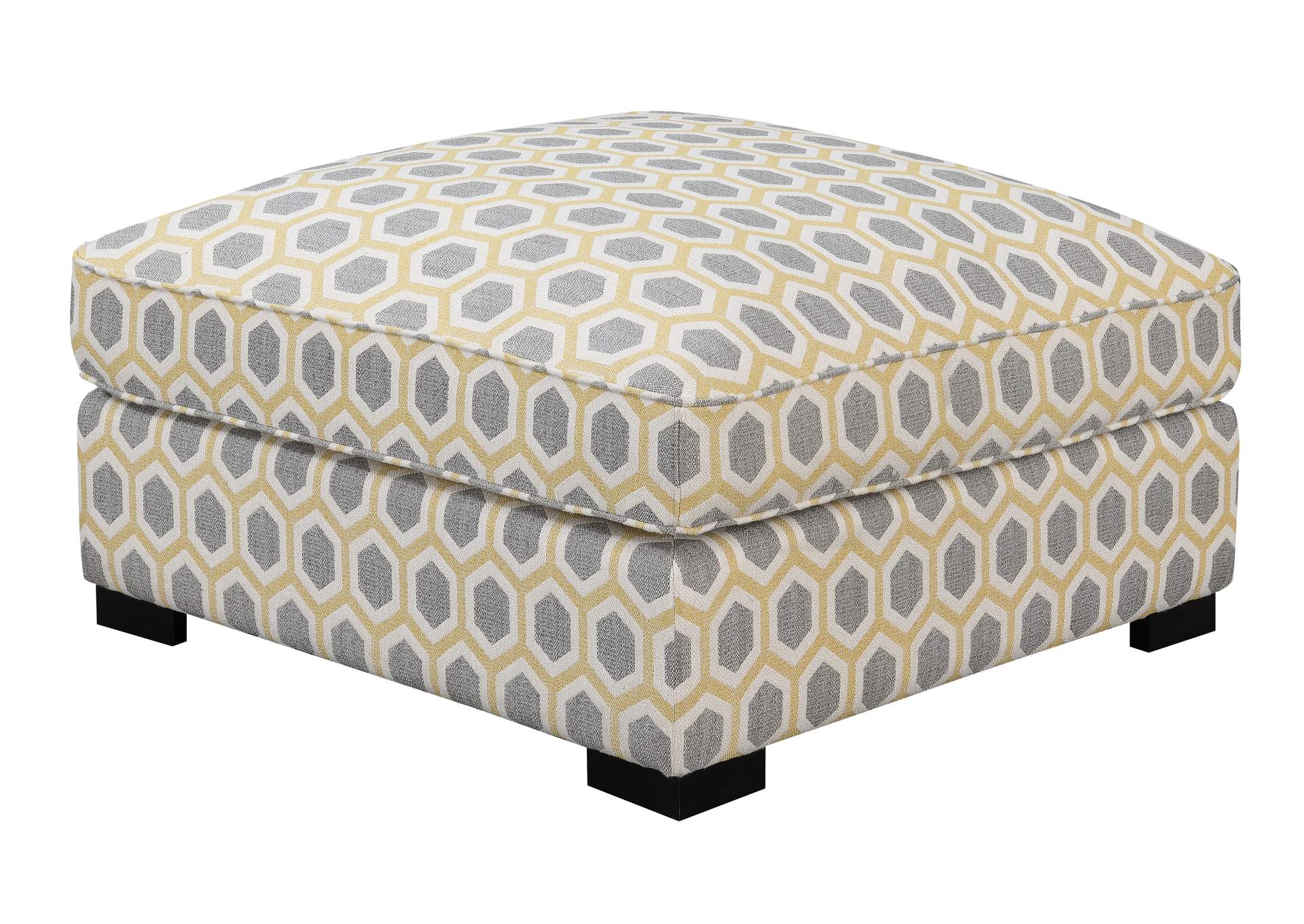 Repose Square Ottoman,Emerald Home Furnishings