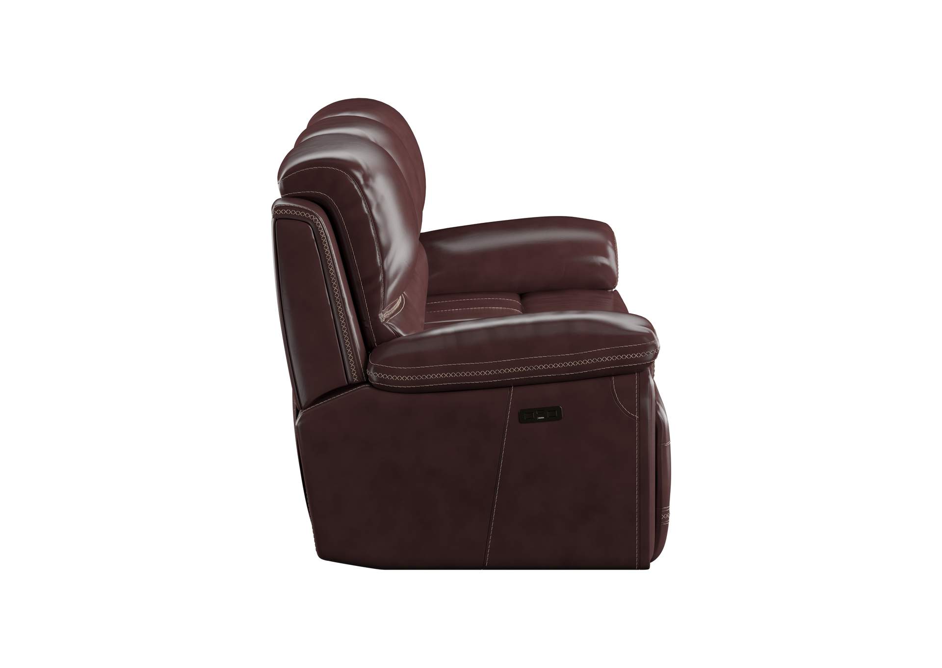 Bernard Dual Power Sofa Recliner And Headrest,Emerald Home Furnishings