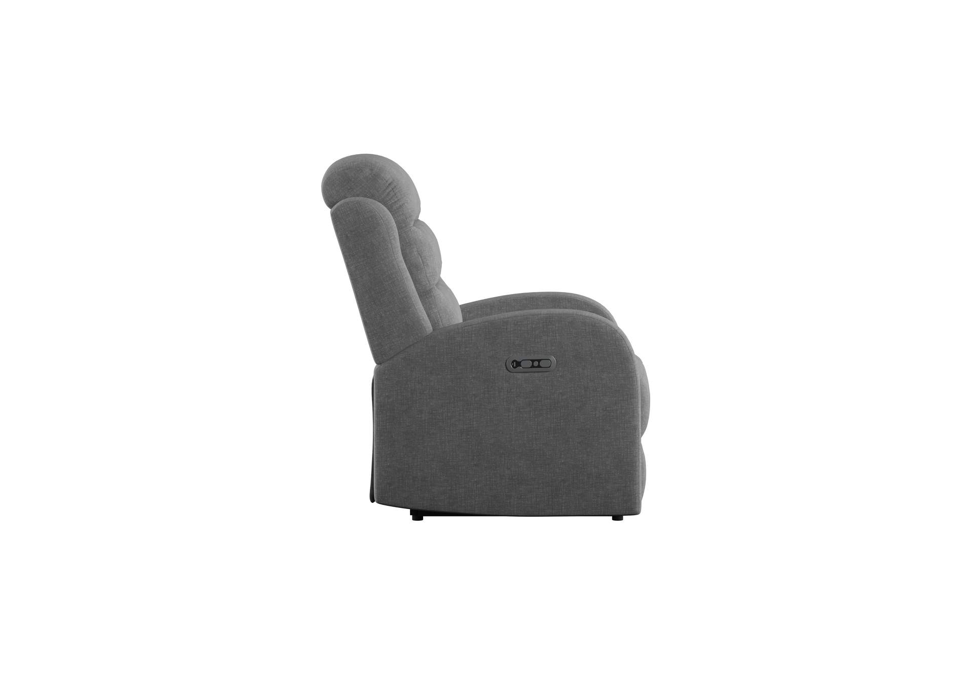 Harvey Dual Power Recliner And Headrest,Emerald Home Furnishings