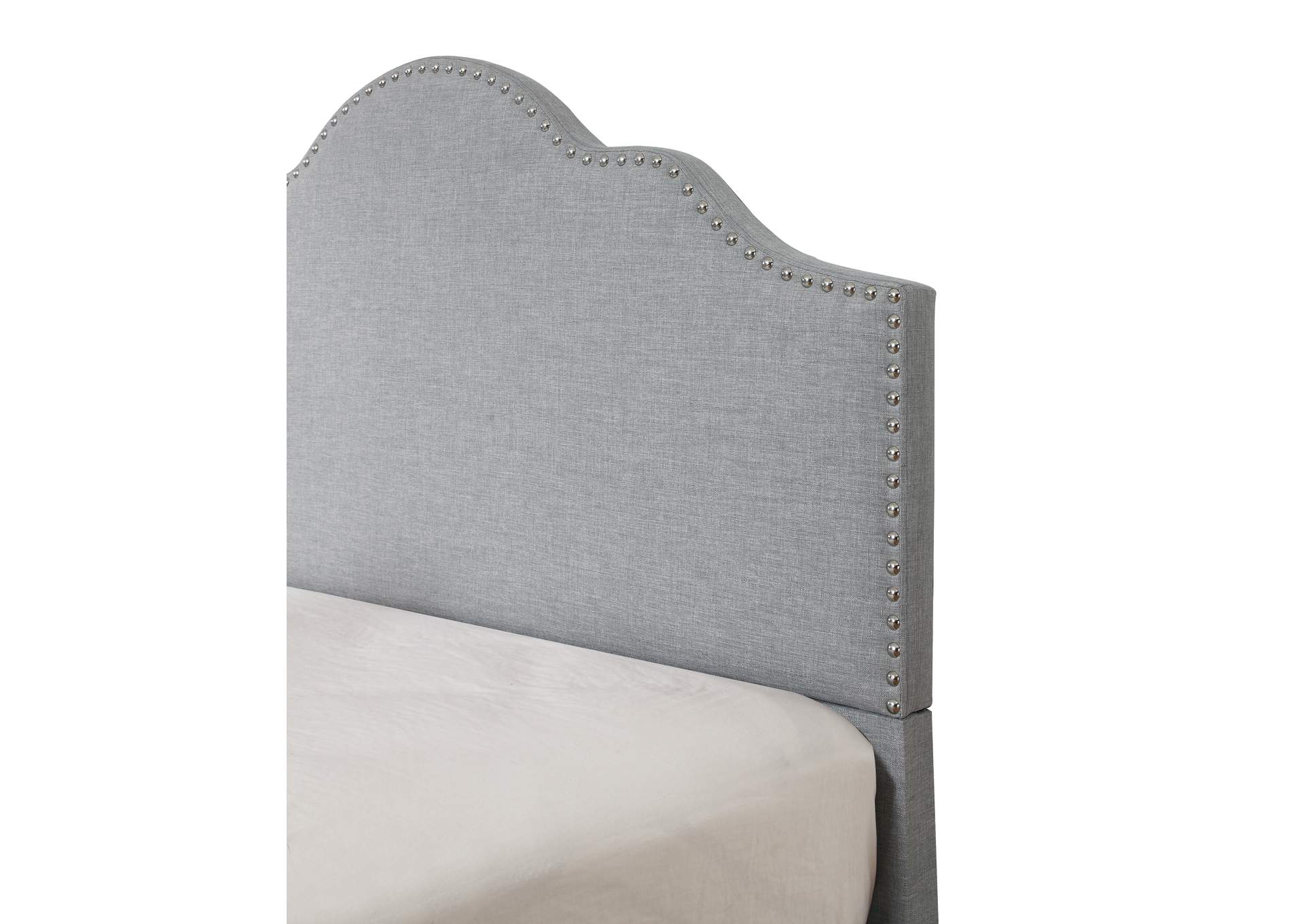 Madison King Upholstered Bed,Emerald Home Furnishings