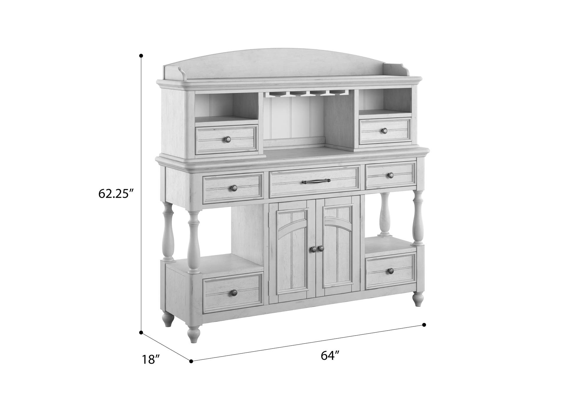 New Haven Sideboard,Emerald Home Furnishings